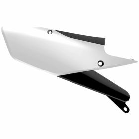 Coppia fianchetti carena POLISPORT bianco/nero per Yamaha