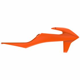 Coppia fianchetti radiatore POLISPORT arancione per Ktm
