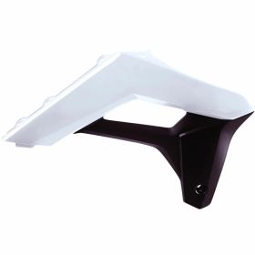 Coppia fianchetti radiatore POLISPORT bianco/nero per Sherco
