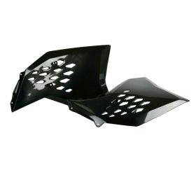 POLISPORT black radiator side panels for KTM