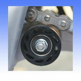 POLISPORT universal black chain tensioner roller