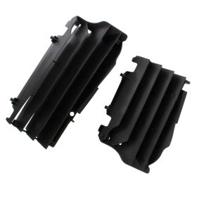 POLISPORT black radiator guard for Kawasaki KX