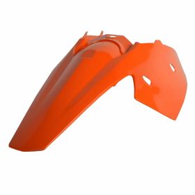 Parafango posteriore arancione POLISPORT 8561300002 per Ktm