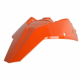 Parafango posteriore arancione POLISPORT 8567900008 per Ktm