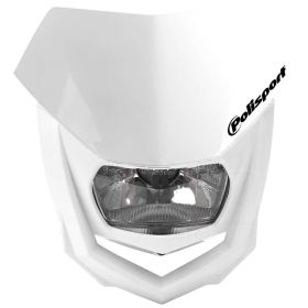 POLISPORT HALO Scheinwerfermaske Weiß 8657400036