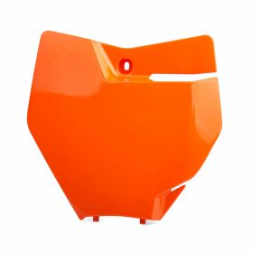 POLISPORT orange Nummernschild für KTM