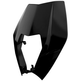Masque de phare noir POLISPORT pour Ktm