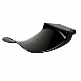 Paraspruzzi ammortizzatore posteriore POLISPORT nero per Kawasaki KX