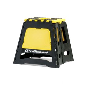 CAVALLETTO ALZAMOTO CENTRALE POLISPORT 8981500001 250KG MAX 420X450X300MM GIALLO