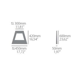 CAVALLETTO ALZAMOTO CENTRALE POLISPORT 8981500004 250KG MAX 420X450X300MM ROSSO