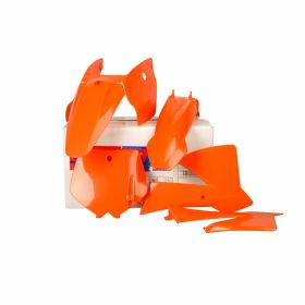 KIT DE CARÉNAGE EN PLASTIQUE POLISPORT 5 ORANGE POUR KTM SX 65