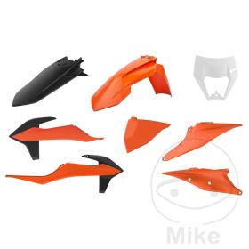 MOTOCROSS PLASTIKSATZ POLISPORT ORANGE