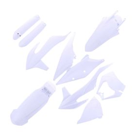 POLISPORT 10 Piece Plastic Fairing Kit White for KTM