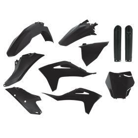 Vollständiges Kunststoff-Kit POLISPORT schwarz für Gas Gas