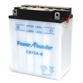Batteria Moto Power Thunder YB12A-B 12V/12Ah Senza Acido