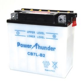 Power Thunder Motorradbatterie YB7L-B2 12V/8Ah ohne Säure