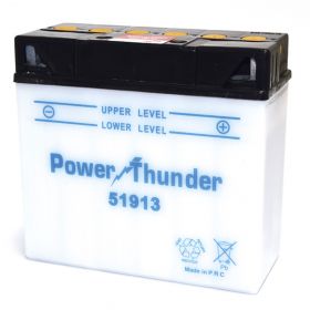 Power Thunder Motorcycle Battery 51913 12V/19Ah Without Acid
