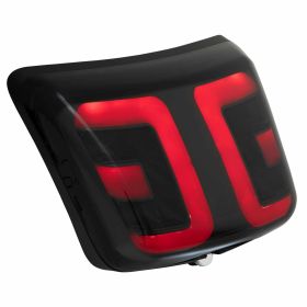 Fanale posteriore POWER1 LED con luce stop e freccia vetro sfumato omologazione europea