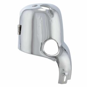 Chrome engine cover protection and style for the engine
