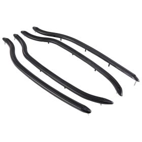 4 LISTELLI PEDANA POST SX + DX LI1 NERO