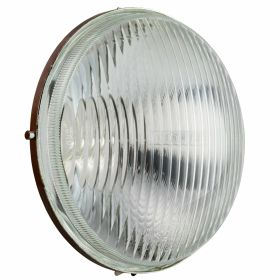 CEV Headlight 19780059 125 mm real glass without bulbs and IGM approved housing