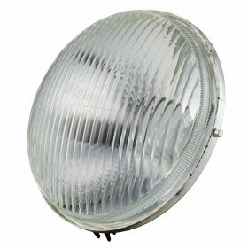 CEV Headlight 19780059 125 mm real glass without bulbs and IGM approved housing