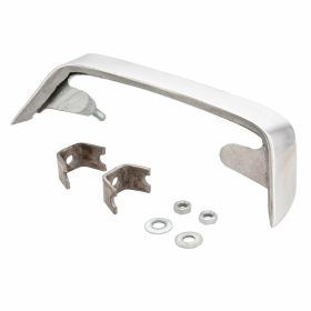 PREMIUM polished aluminum support with nut and washer for every project
