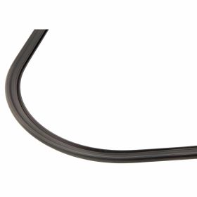 Bordo premium in plastica nera elegante resistente e durevole