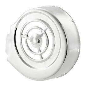 Copriventola in acciaio inox lucidato versione indiana lunga