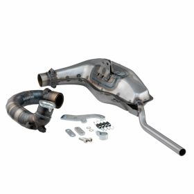 Échappement Clubsport Racing en acier pour cylindre Racing TS1 avec adaptateur inclus