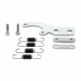 Échappement Silent Racing en acier pour cylindre Racing TS1 et adaptateur