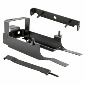 Kit supporto batteria in metallo 3 parti per installazione sicura e duratura