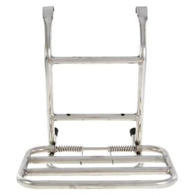 Klappbarer Vorderträger aus Edelstahl 31x21 cm Abstand 12 cm