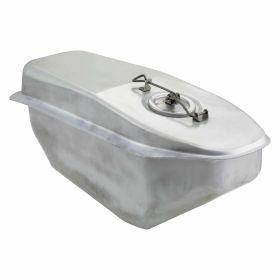 Réservoir en métal huilé avec couvercle