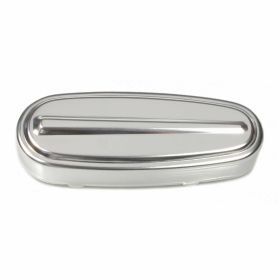 Langlebiger und eleganter mattschwarzer Aluminiumdeckel für jeden Gebrauch