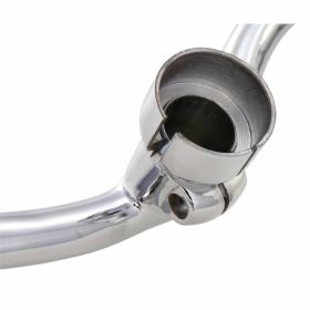 Steel Conversion Handlebar with Lever Selector and Throttle Knob