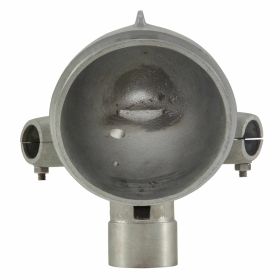 Aluminum headlight body with handlebars support