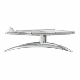 PREMIUM Bumper Crest 85mm Chrome Aluminum