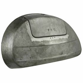 PREMIUM Haube mit geöltem Metallkoffer ohne Blinker
