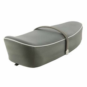Selle SIP pour motos avec bord blanc confort et style sans verrou