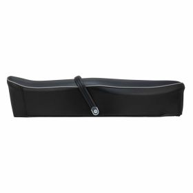 Selle PREMIUM avec sangle à insigne Continental Eagle sans serrure bord gris