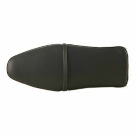 Selle premium gris clair sans serrure avec emblème Continental Eagle et sangle