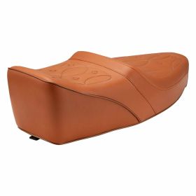 Texas saddle copper brown RAL 8004 elegance and comfort for cyclists