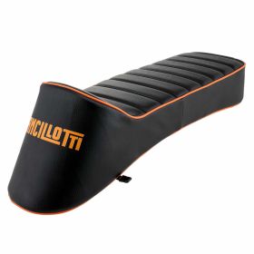 Ancelotti Sport Seat in Black Metal/Plastic with Orange RAL 2004 Trim