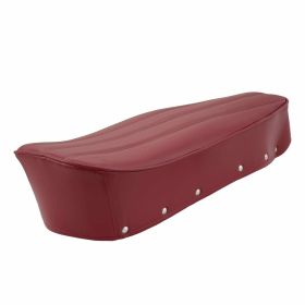 Purple Red Seat RAL 3004 with Longitudinally Stitched Strap