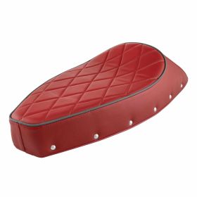 Diamant-Sportsitz mit grauem Rand und 6 Diamantnieten