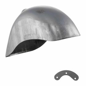 Ölverschmierter Metallkotflügel