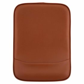 Coussin de bagages marron 230x300x75 mm avec bordure RAL 8002