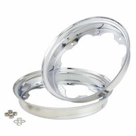 Wide Rim 2.60x10 Steel Rim PCD 4/224mm Central Hole 200mm