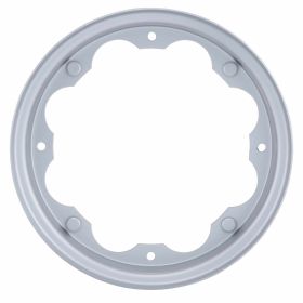 Wide Rim Wheel 2.60x10 Matte Silver PCD 4/224mm Hole 200mm Steel